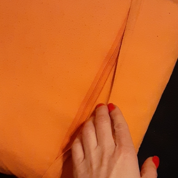 Orange Accent Pillow - Picture 5 of 7
